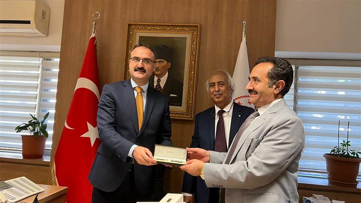 On The Occasion Of Meeting With  Law Minister of Turkey